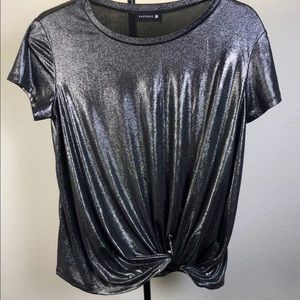 Paperoc Metallic/chrome tee